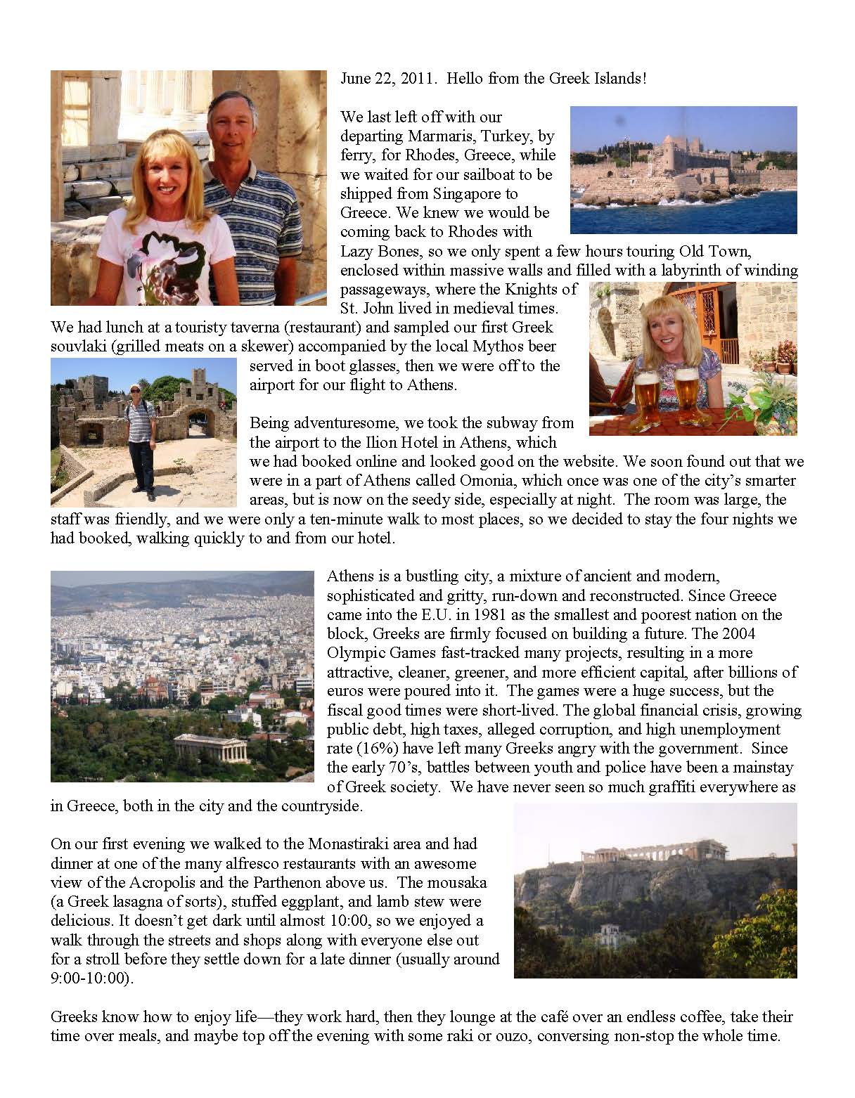 Cruising Mainland Greece page 1